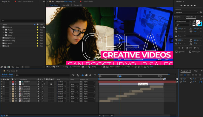 Gig Preview - Create stunning corporate and promotional videos to elevate your brand