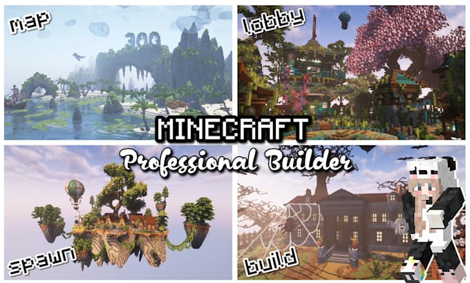 Gig Preview - Build custom spawn, floating island, hub, map or anything