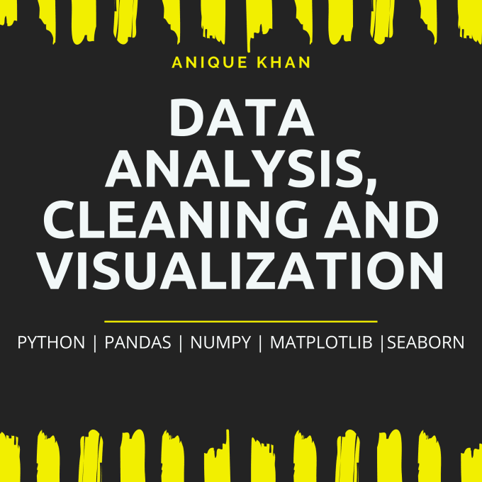 Gig Preview - Do data visualization using python,pandas,matplotlib,seaborn