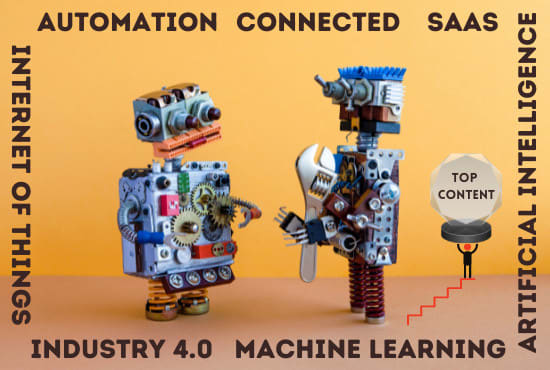 Gig Preview - Write automation, machine learning, and artificial intelligence ai blogs