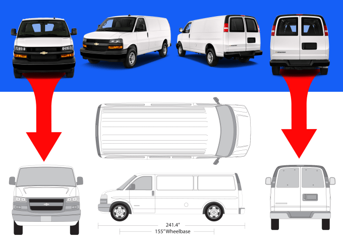 Gig Preview - Create vehicle template and blueprint for wrap design