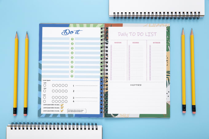 Bestseller - design minimalist custom planner or journal layout