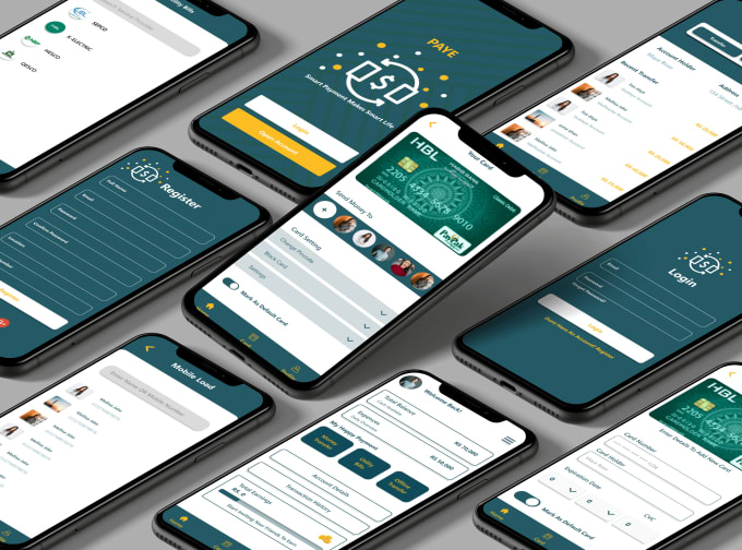 Gig Preview - Design creative mobile app UI UX for IOS and android