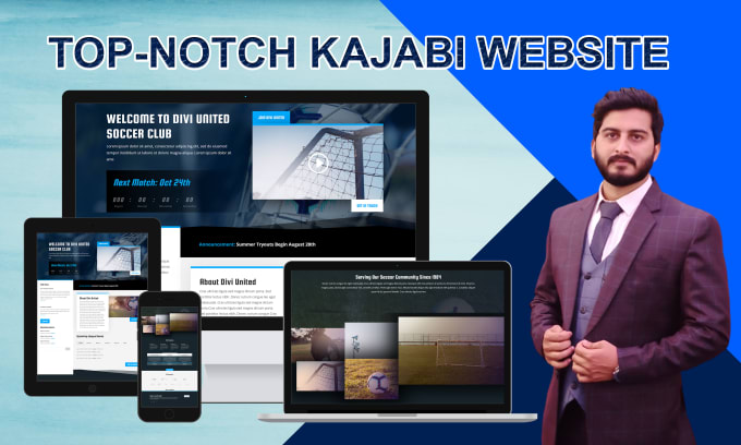 Gig Preview - Be your kajabi website expert, course setup and email sequence