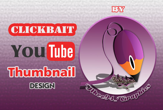 Bestseller - design clickbait viral youtube thumbnail fast