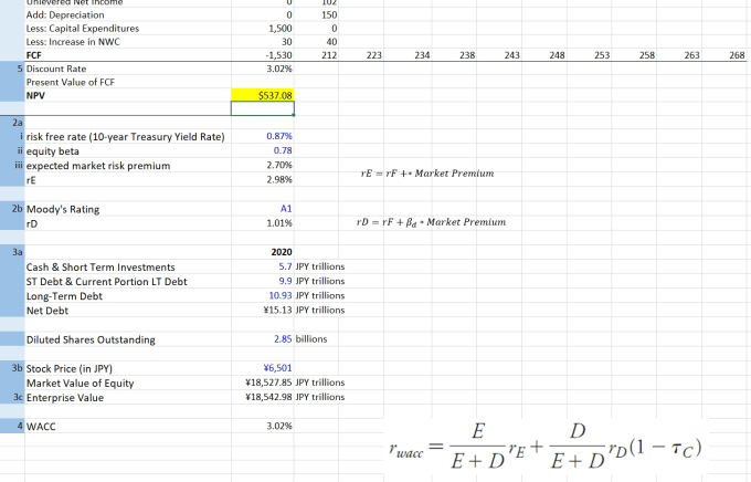 Gig Preview - Do financial modelling, ratios analysis, dcf, npv, irr, and wacc