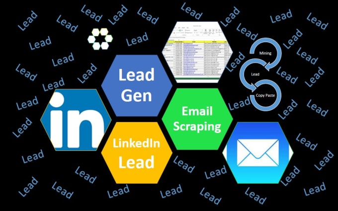 Gig Preview - Do targeted b2b lead generation, email list, linkedin lead