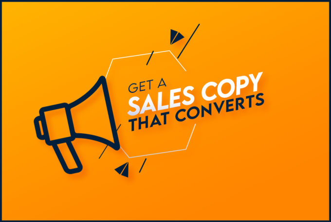 Gig Preview - Write high converting sales copy, ads and website copy