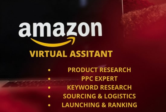 Gig Preview - Be your amazon virtual assistant and manage your store VA consultant