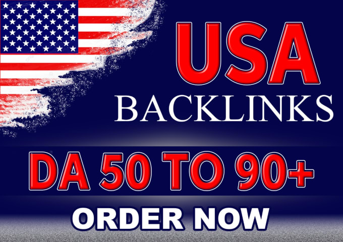 Gig Preview - Do 100 USA backlinks dofollow with high da pa DR tf cf