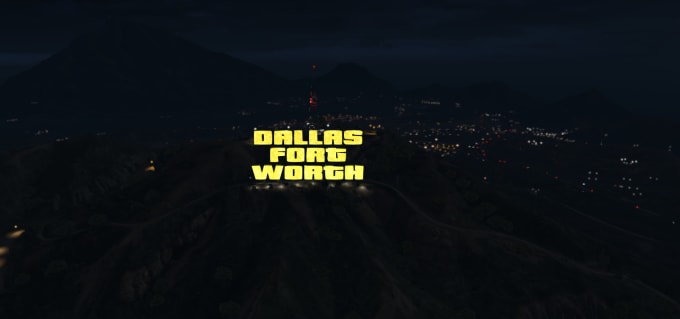 Gig Preview - Change vinewood sign to sign of your roleplay server