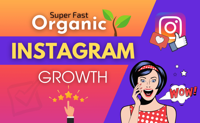 Gig Preview - Promote and grow your instagram account organically, grow followers fast