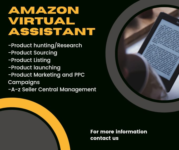 Gig Preview - Manage amazon fba wholesale virtual assistant a to z