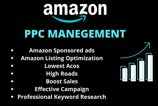 Gig Preview - Manage and optimize amazon PPC campaign, amazon PPC ads campaign for fba