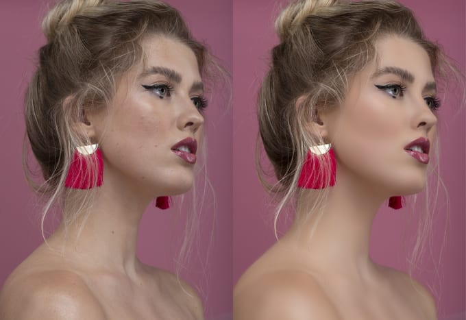 Gig Preview - Do photoshop editing beauty portrait skin photo retouch