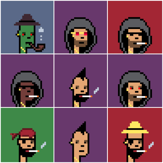 Gig Preview - Create cryptopunks, nft art, pixel art, nft pixel art for nft collection