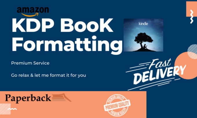 Gig Preview - Professionally format your book for KDP