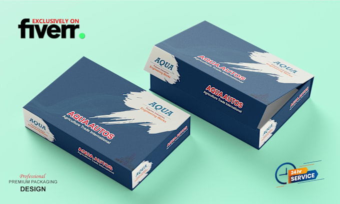 Gig Preview - Do product box design, mailer box