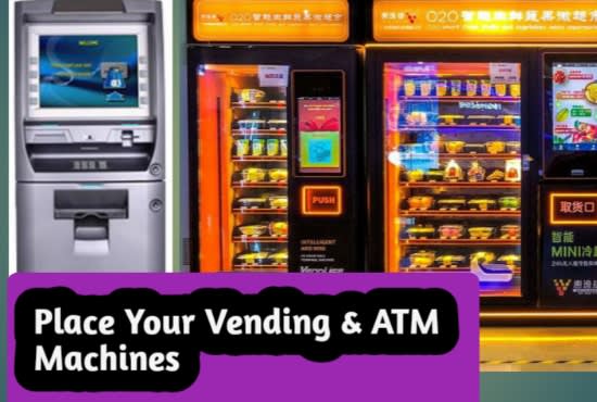 Bestseller - cold calls for you to place vending machine and atm