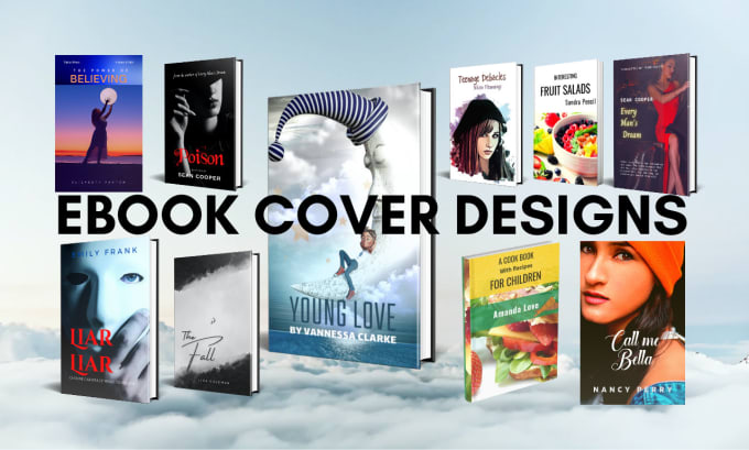 Gig Preview - Design professional ebook covers with a free mockup in 24hrs