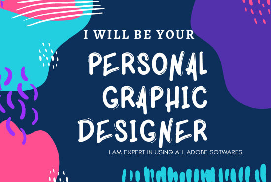 Gig Preview - Be your private professional graphic designer artist