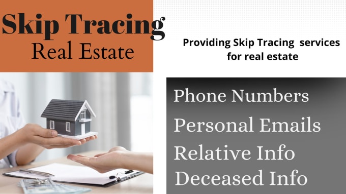 Gig Preview - Provide skip tracing service for real estate business