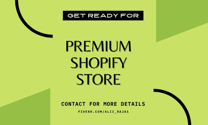 Gig Preview - Our agency will create shopify website design or shopify dropshipping store