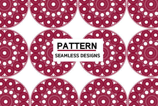 Gig Preview - Design seamless patterns for clothing and packaging