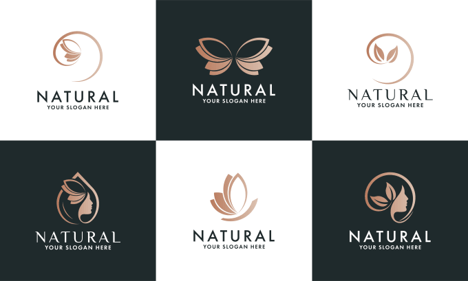 Gig Preview - Create makeup, eyelash, beauty spa and cosmetic logo design