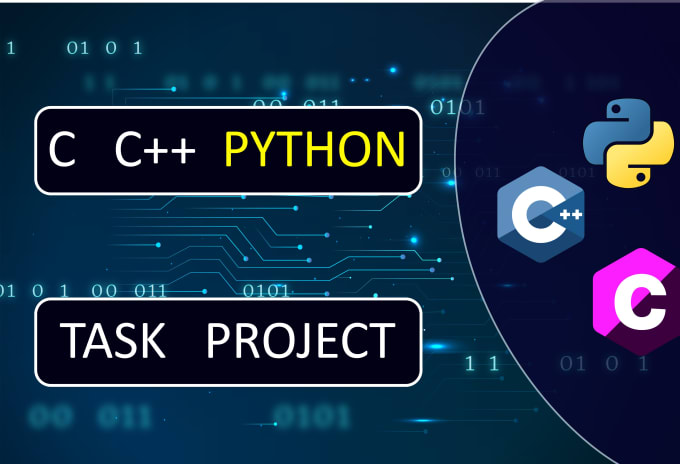 Gig Preview - Provide urgent solutions for c, cpp, python, java, csharp projects and tasks