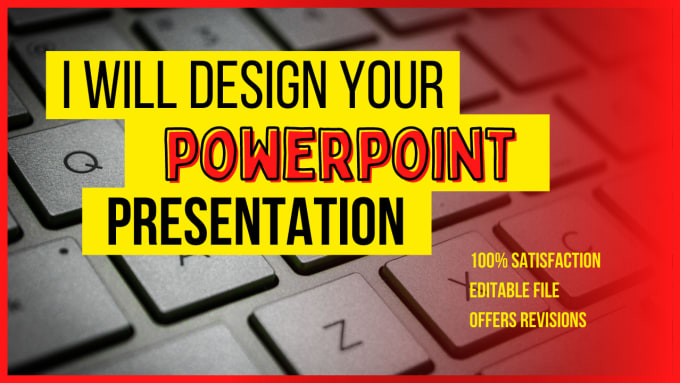 Gig Preview - Design your powerpoint presentation