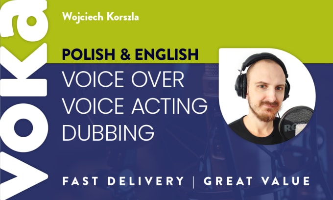 Bestseller - record professional polish voice over, commercial, narration