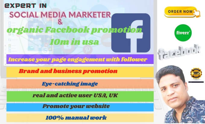 Gig Preview - Do facebook  group posts and grow your  business USA UK