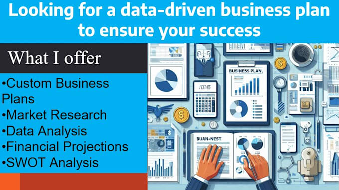 Gig Preview - Write your business plan, market research and data analysis