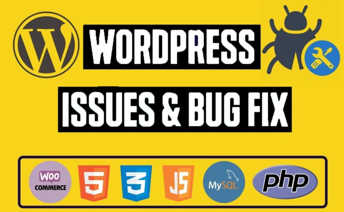 Gig Preview - Fix wordpress bugs, errors, html css issues, elementor pro expert help