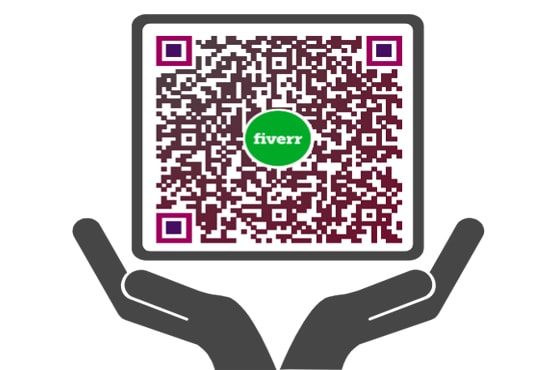 Gig Preview - Design a custom qr code with your business logo