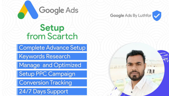 Gig Preview - Set up and manage  your google ads adwords  PPC campaigns