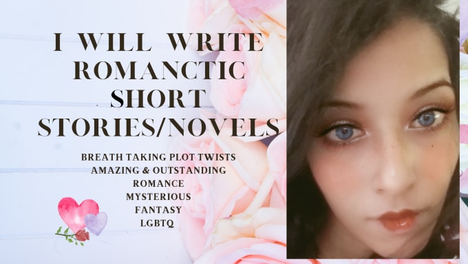 Gig Preview - Ghost write amazing romantic short story or novel