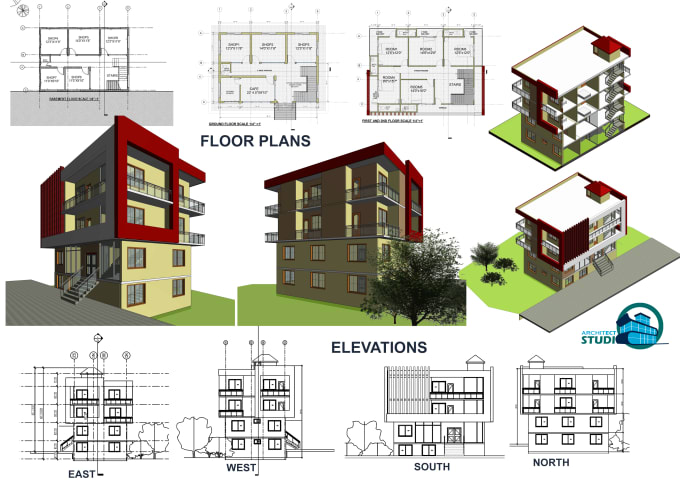 Gig Preview - Do functional floor plans and architecture 2d 3d drawings