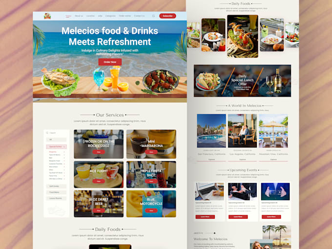 Bestseller - design modern responsive website UX UI design for business