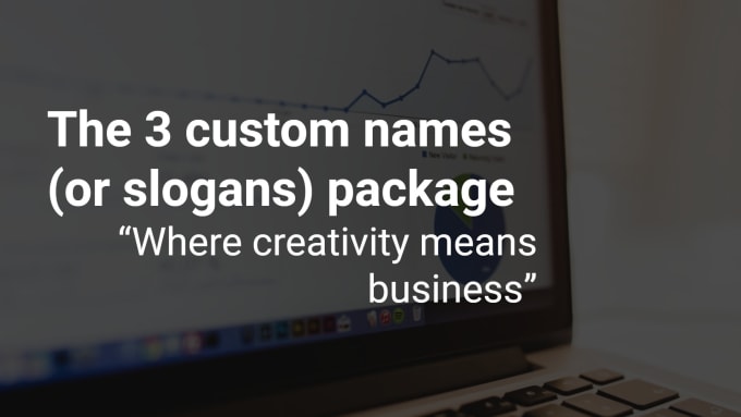 Gig Preview - Brainstorm creative name ideas for your business