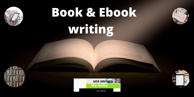 Gig Preview - Write your book or ebook