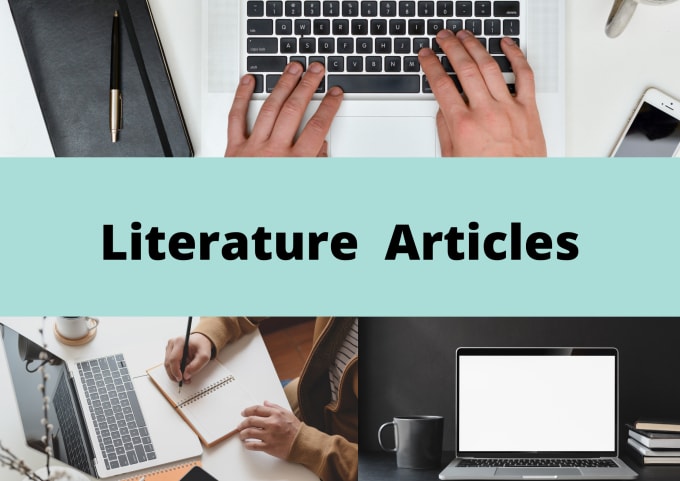 Gig Preview - Write literature related articles for you