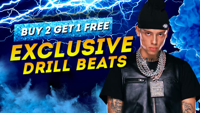 Gig Preview - Create an exclusive drill, jersey, afro drill beat