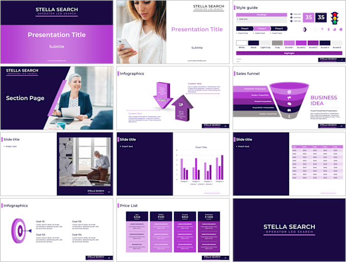 Gig Preview - Create a professional business powerpoint presentation