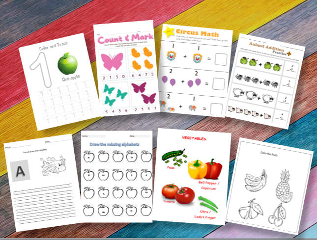 Gig Preview - Design custom worksheets, workbooks and activity books