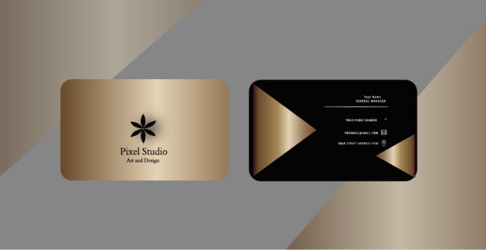 Gig Preview - Design minimal business card in 24 hrs