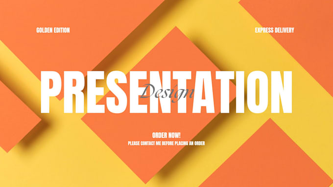 Gig Preview - Design a creative powerpoint presentation and pitch deck