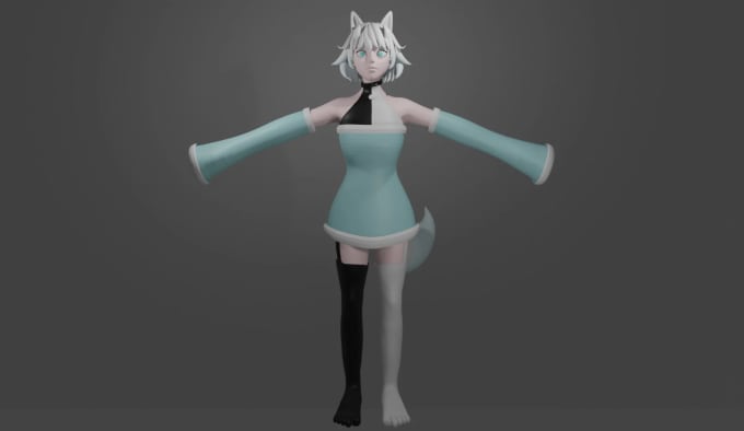 Gig Preview - Create 3d character modeling , texture and anime