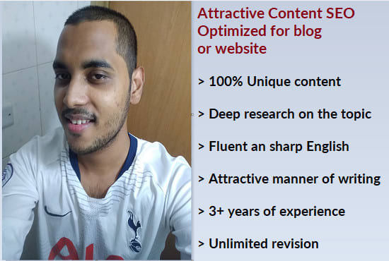 Gig Preview - Write attractive content for your blog or website